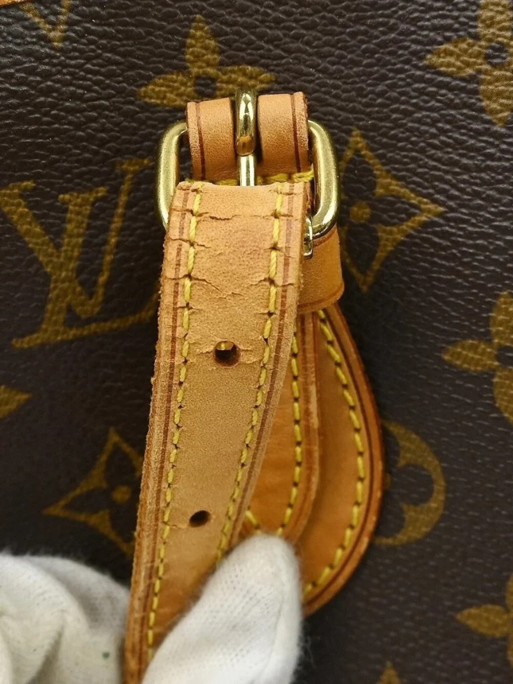 Best02 LOUIS VUITTON MONOGRAM BUCKET PM TOTE BAG M42238 FL0093 YQ06669